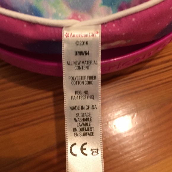 american girl galaxy pet bed